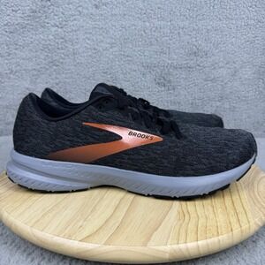 Brooks Launch 7 Mens Size 12.5 D Black Gray Road Running Shoes Sneakers Neutral